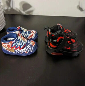 Nike Kybrid S2 Mid What The USA and Nike Air Max Exosense  toddler shoes